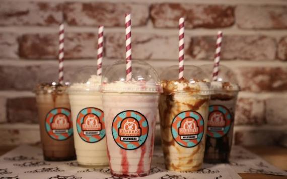 Ohannes Burger milkshake selection