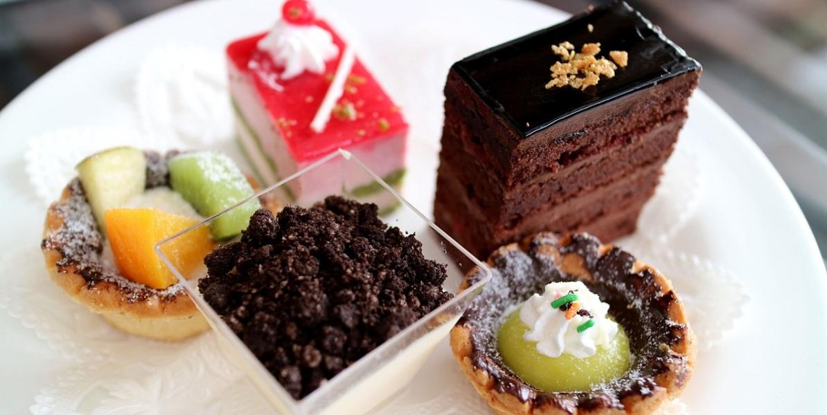 Selection of afternoon tea desserts Selection of afternoon tea desserts