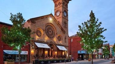 Pierre Bistro exterior showing outside seating area