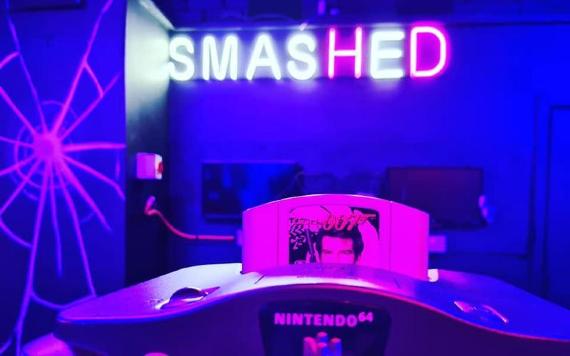 Nintendo console at Smashed 