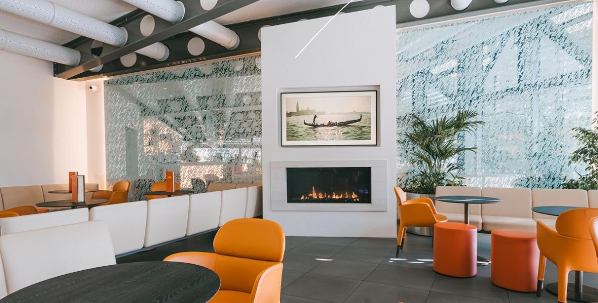 Modern minimalist restaurant interior in Preston Modern minimalist restaurant interior in Preston