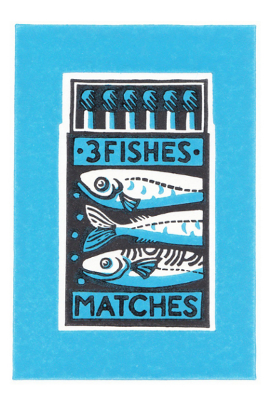 3 fishes matches artwork