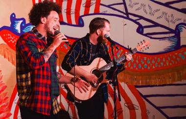 The Lighter Jams performing at the MET 