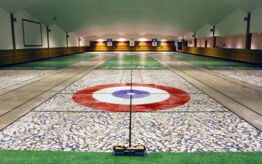 Curling rink at Flower Bowl Entertainment Centre