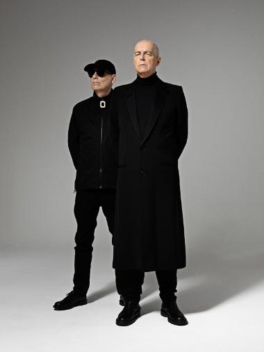 Pet Shop Boys posing for a photo