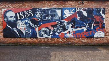 Slingers Ironmongers mural