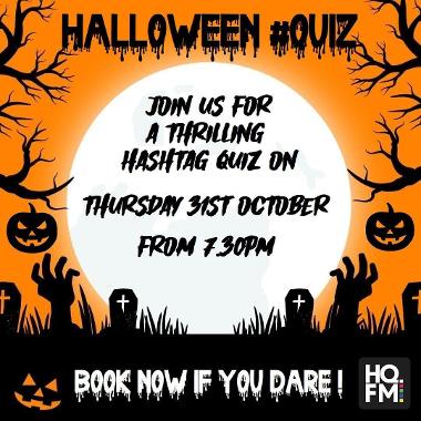 Thrilling Halloween Hashtag Quiz at Chew's Yard