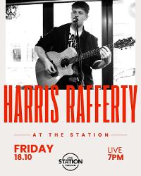 Live music at The Station with Harris Rafferty