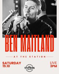 Live music at The Station with Ben Maitland