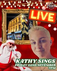 Live music at The Station with Kathy Sings