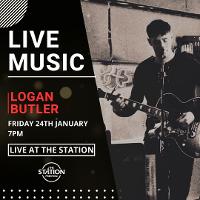 Live music at The Station with Logan Butler