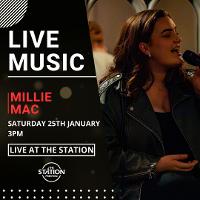 Live music at The Station with Millie Mac