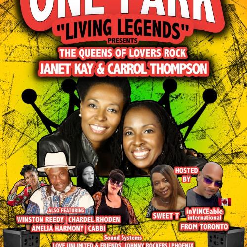 One Park Living Legends Festival