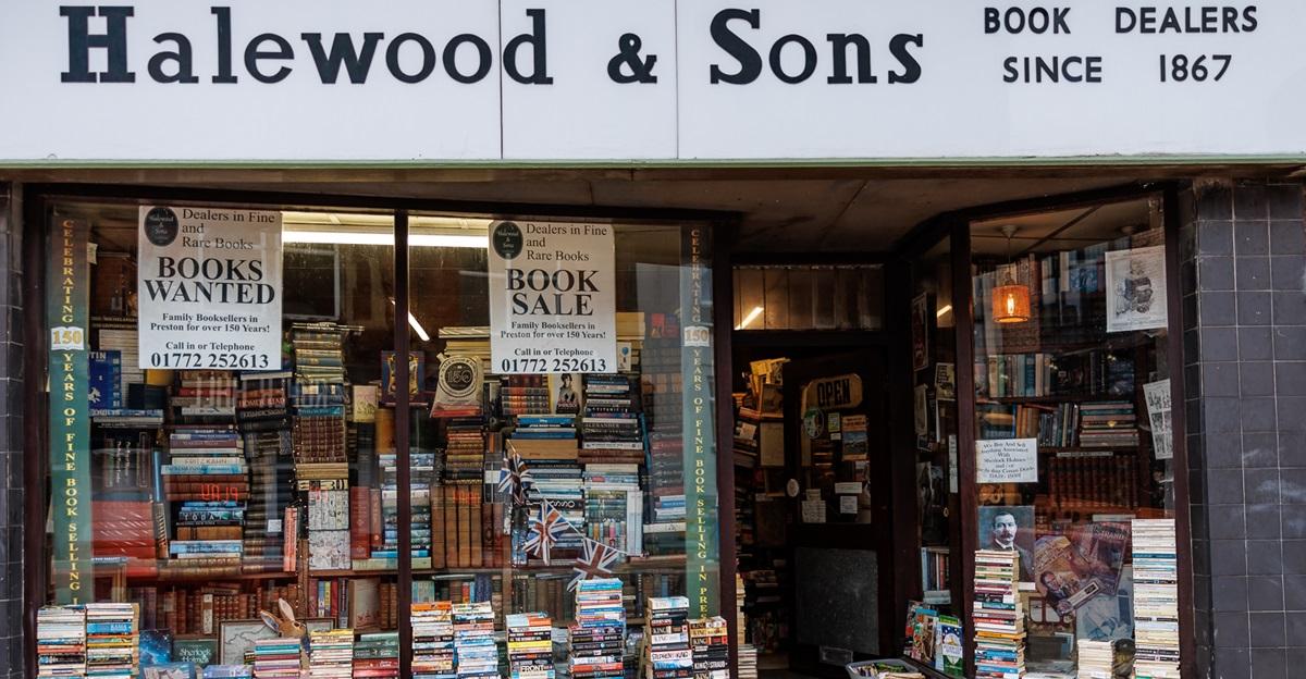 Halewood and Sons bookshop