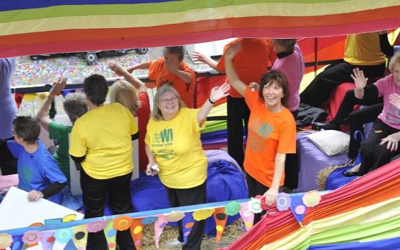 2012 Preston Guild community procession float.